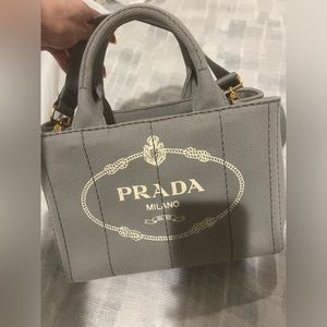Prada Canapa Tote Bag